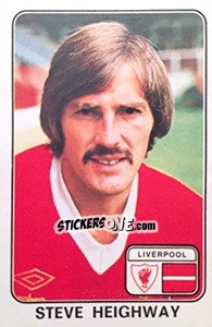 Cromo Steve Heighway - UK Football 1978-1979 - Panini