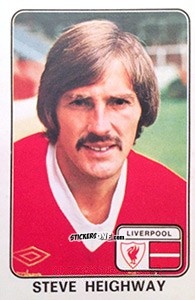 Sticker Steve Heighway - UK Football 1978-1979 - Panini