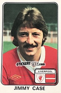 Sticker Jimmy Case - UK Football 1978-1979 n. 210 - Panini