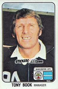 Cromo Tony Book - UK Football 1978-1979 - Panini