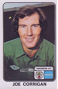 Sticker Joe Corrigan - UK Football 1978-1979 n. 214 - Panini