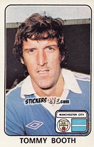 Sticker Tommy Booth - UK Football 1978-1979 - Panini