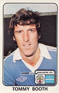 Sticker Tommy Booth - UK Football 1978-1979 n. 219 - Panini