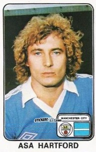 Sticker Asa Hartford - UK Football 1978-1979 - Panini