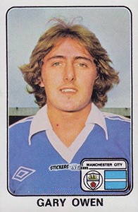 Figurina Gary Owen - UK Football 1978-1979 n. 222 - Panini