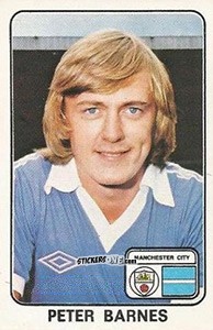 Sticker Peter Barnes - UK Football 1978-1979 - Panini