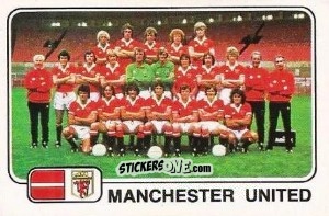 Cromo Team Photo - UK Football 1978-1979 - Panini