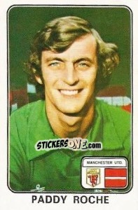 Figurina Paddy Roche - UK Football 1978-1979 - Panini