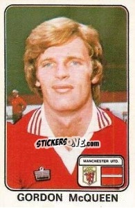 Cromo Gordon McQueen - UK Football 1978-1979 - Panini
