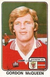 Sticker Gordon McQueen - UK Football 1978-1979 - Panini