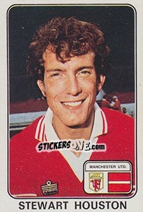 Sticker Stewart Houston - UK Football 1978-1979 - Panini