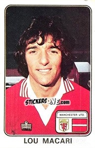 Sticker Lou Macari - UK Football 1978-1979 - Panini