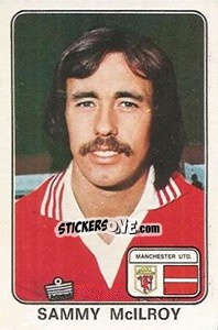 Cromo Sammy Mcllroy - UK Football 1978-1979 - Panini