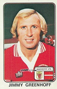 Figurina Jimmy Greenhoff - UK Football 1978-1979 - Panini