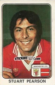 Sticker Stuart Pearson - UK Football 1978-1979 - Panini