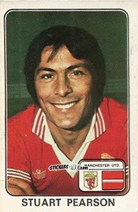 Sticker Stuart Pearson - UK Football 1978-1979 - Panini