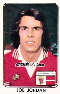 Cromo Joe Jordan - UK Football 1978-1979 - Panini