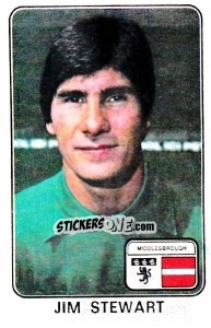 Sticker Jim Stewart - UK Football 1978-1979 - Panini