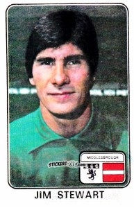 Sticker Jim Stewart - UK Football 1978-1979 - Panini