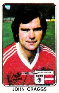 Sticker John Craggs - UK Football 1978-1979 - Panini