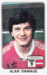 Cromo Alan Ramage - UK Football 1978-1979 - Panini