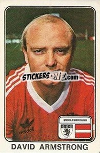 Cromo David Armstrong - UK Football 1978-1979 - Panini