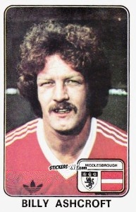 Sticker Billy Ashcroft - UK Football 1978-1979 - Panini