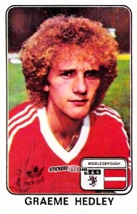 Sticker Graeme Hedley - UK Football 1978-1979 - Panini