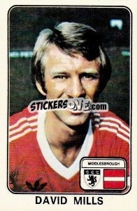 Cromo David Mills - UK Football 1978-1979 - Panini