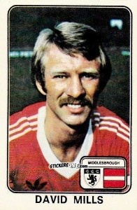 Figurina David Mills - UK Football 1978-1979 n. 261 - Panini