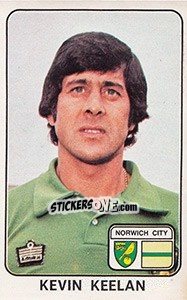 Sticker Kevin Keelan - UK Football 1978-1979 - Panini