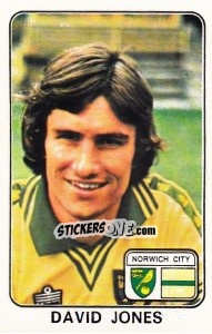 Sticker David Jones - UK Football 1978-1979 - Panini