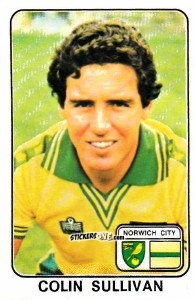 Figurina Colin Sullivan - UK Football 1978-1979 n. 269 - Panini