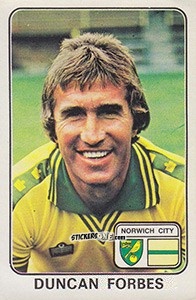Figurina Duncan Forbes - UK Football 1978-1979 n. 270 - Panini