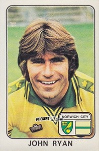 Sticker John Ryan - UK Football 1978-1979 n. 271 - Panini