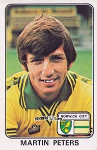 Sticker Martin Peters - UK Football 1978-1979 n. 272 - Panini