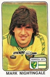 Sticker Mark Nightingale - UK Football 1978-1979 - Panini