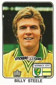 Sticker Billy Steele - UK Football 1978-1979 - Panini