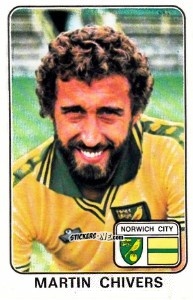Sticker Martin Chivers - UK Football 1978-1979 n. 275 - Panini