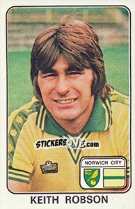 Sticker Keith Robson - UK Football 1978-1979 - Panini