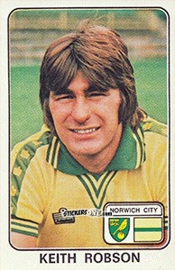 Sticker Keith Robson - UK Football 1978-1979 n. 276 - Panini