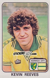 Sticker Kevin Reeves - UK Football 1978-1979 - Panini