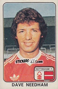 Cromo Dave Needham - UK Football 1978-1979 - Panini