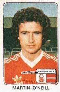 Sticker Martin O'Neill - UK Football 1978-1979 n. 293 - Panini