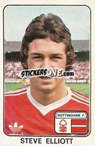 Cromo Steve Elliott - UK Football 1978-1979 - Panini