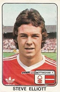 Sticker Steve Elliott - UK Football 1978-1979 n. 295 - Panini