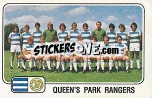 Cromo Team Photo - UK Football 1978-1979 - Panini