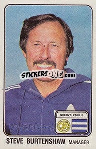 Sticker Steve Burtenshaw - UK Football 1978-1979 - Panini