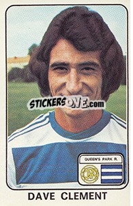 Figurina Dave Clement - UK Football 1978-1979 - Panini