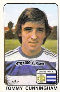 Cromo Tommy Cunningham - UK Football 1978-1979 - Panini